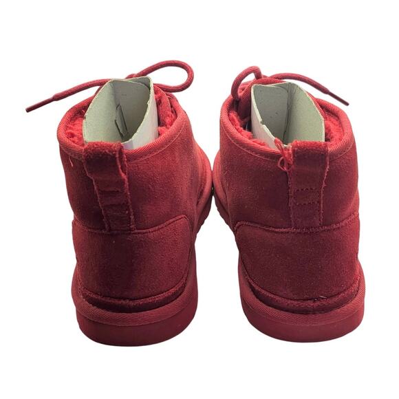 UGG Mens Red Neumel Suede Heritage Chukka Classic Boots - Picture 7 of 12